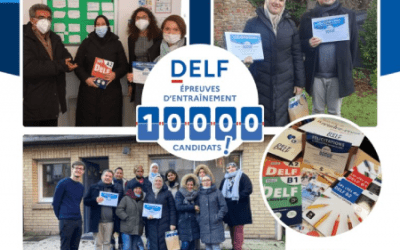 Le POLE accueille la 10 000ème candidate à l’épreuve d’entrainement au DELF